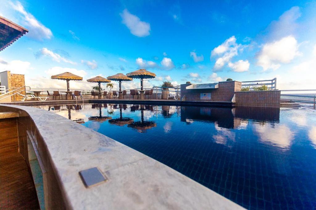 Pipas Bay - Flat Beira Mar Apartment Praia de Pipa Bagian luar foto