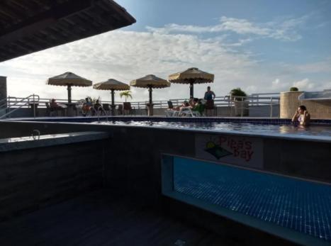 Pipas Bay - Flat Beira Mar Apartment Praia de Pipa Bagian luar foto